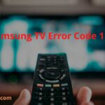 Samsung TV Error Code 116