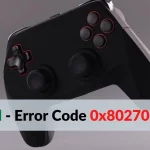 Xbox Error Code 0x8027025a