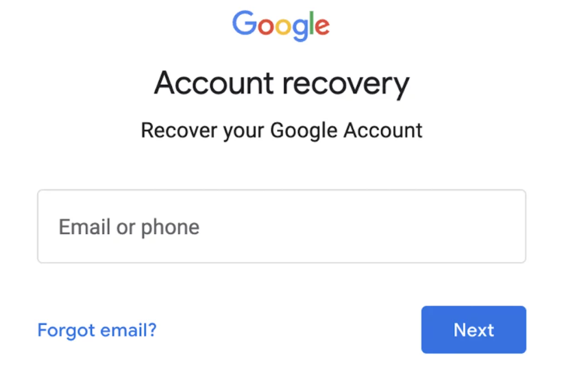How to Recover a Lost or Hacked Google Account  ?