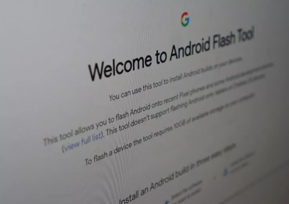 Android flash tool