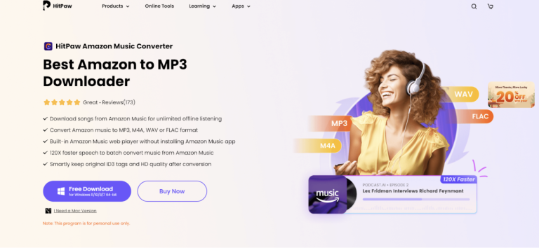 How to Download Amazon Music to MP3 [2023 Updated]
